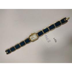 EKO LADIES WATCH WITH ENAMELED LINK BAND