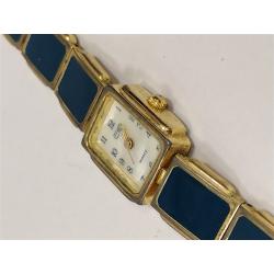 EKO LADIES WATCH WITH ENAMELED LINK BAND
