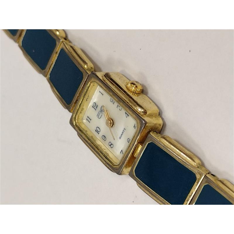 EKO LADIES WATCH WITH ENAMELED LINK BAND