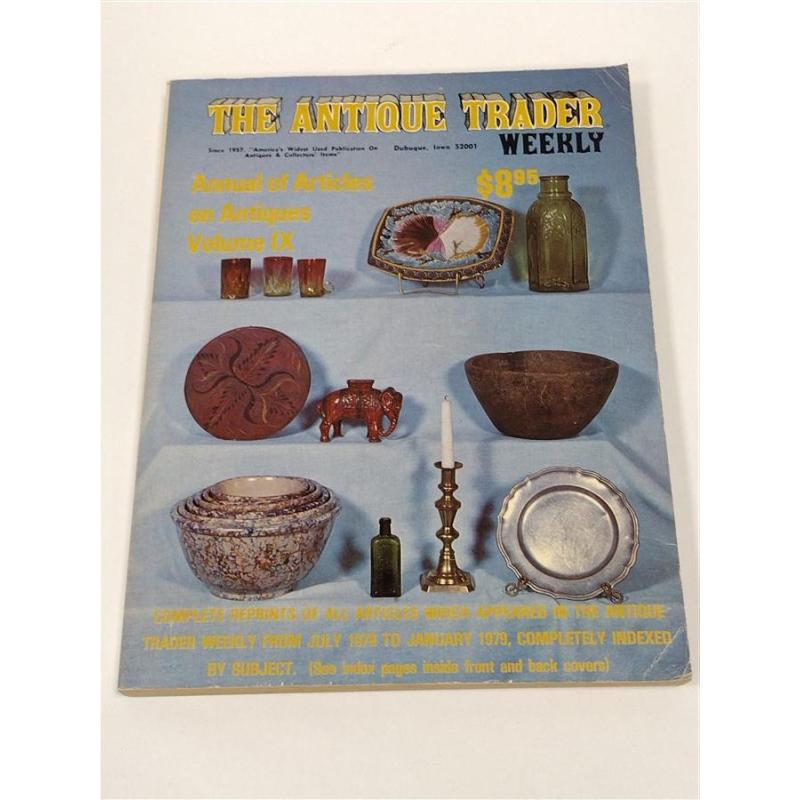 TWO THE ANTIQUE TRADER WEEKLY MAGAZINES