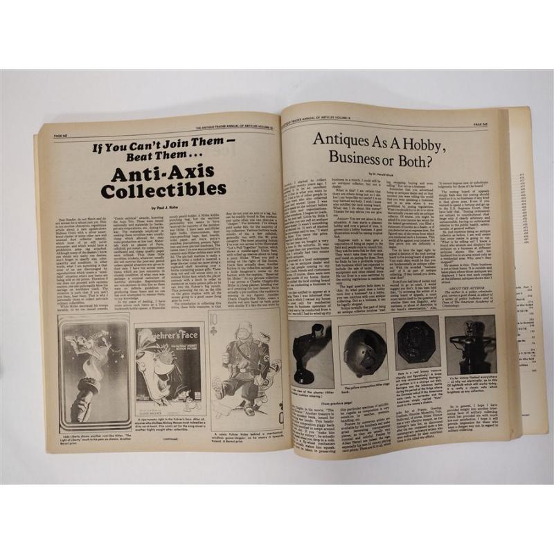 TWO THE ANTIQUE TRADER WEEKLY MAGAZINES