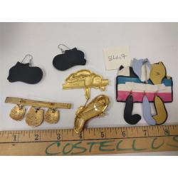 CAT THEME COSTUME JEWELRY