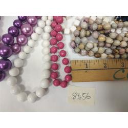 COLLECTION OF BEADED NECKLACES