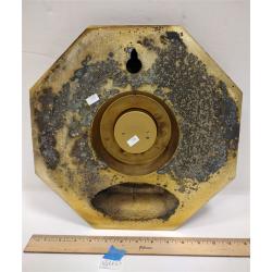WESTWOOD GERMANY BAROMETER IN OCTAGONAL BRASS FRAME