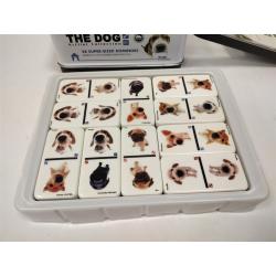 DOG DOMINOES - ARTLIST COLLECTION THE DOG DOMINOES IN A TIN LUNCH BOX