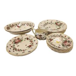 ROYAL DOULTON WILDFLOWER PARTIAL DISH SET