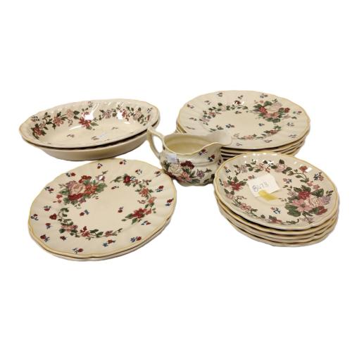 ROYAL DOULTON WILDFLOWER PARTIAL DISH SET