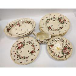 ROYAL DOULTON WILDFLOWER PARTIAL DISH SET