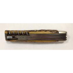 VINTAGE ANTON WINGER JR FOLDING KNIFE WITH THREE BLADES AND CORK SCREW