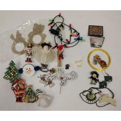 HOLIDAY AND PLASTIC JEWELRY PLUS MORE