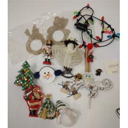 HOLIDAY AND PLASTIC JEWELRY PLUS MORE