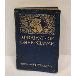 RUBAIYAT OMAR KHAYYAM 1913 LEATHER BOUND
