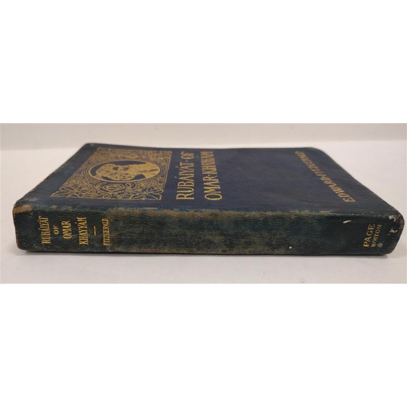 RUBAIYAT OMAR KHAYYAM 1913 LEATHER BOUND