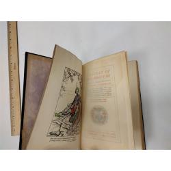 RUBAIYAT OMAR KHAYYAM 1913 LEATHER BOUND