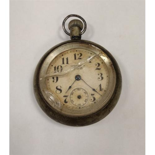 AS IS ANTIQUE WINNER CWC CO. RAILROAD WATCH