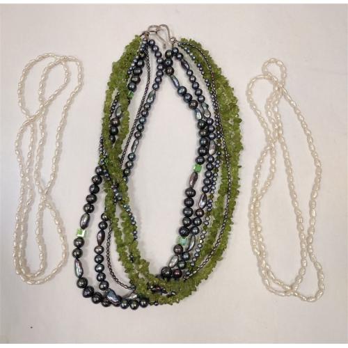 THREE NECKLACES