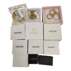 NEW IN BOX CONTEMPORARY JEWELRY 12 BOXES - 14 PIECES TOTAL