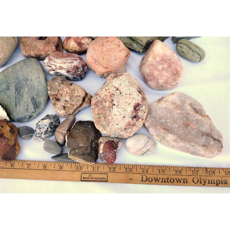 COLLECTION OF ROCK SPECIMENS, SOME POLISHED