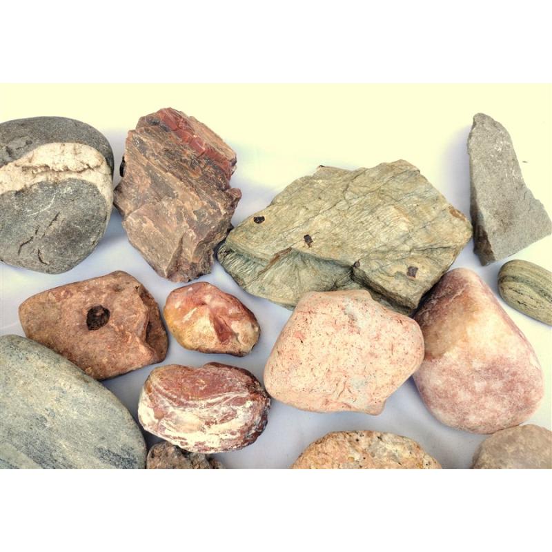COLLECTION OF ROCK SPECIMENS, SOME POLISHED