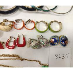 ENAMELED COSTUME JEWELRY