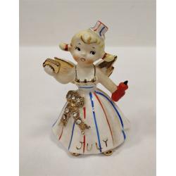 VINTAGE LEFTON JULY BIRTHDAY ANGEL