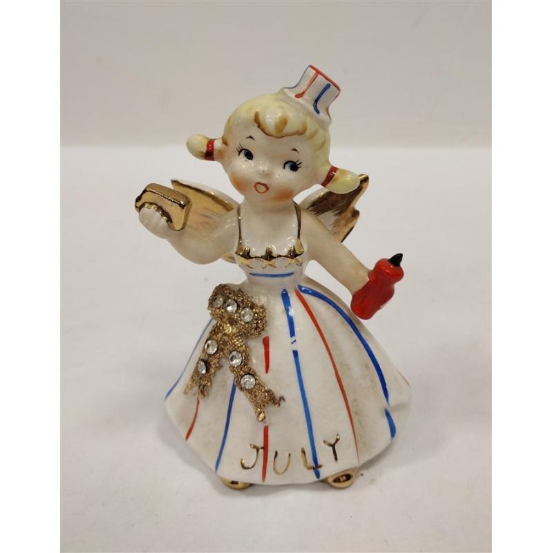 VINTAGE LEFTON JULY BIRTHDAY ANGEL