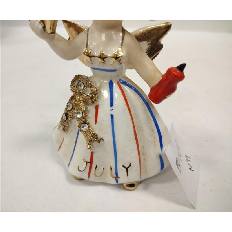 VINTAGE LEFTON JULY BIRTHDAY ANGEL