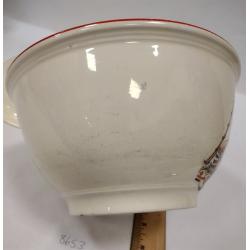 VINTAGE HOMER LAUGHLIN MEXICANA MIXING BOWL AND PLATTER