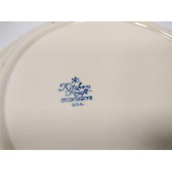 VINTAGE HOMER LAUGHLIN MEXICANA MIXING BOWL AND PLATTER