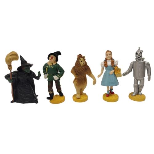 Loews Ren. Turner rubber plastic wizard of Oz figures