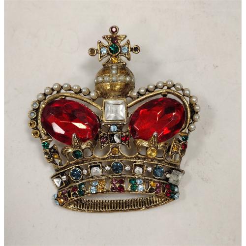 LARGE AS IS RHINESTONE PIN/PENDANT