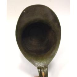 TOLE PAINTED METAL WATER PITCHER