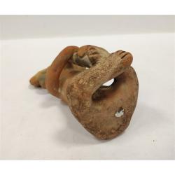 SOUTH AMERICAN CLAY MUSICIAN FIGURE