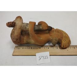 SOUTH AMERICAN CLAY MUSICIAN FIGURE
