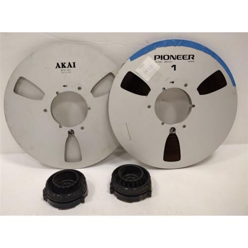 PIONEER AND AKAI METAL REELS