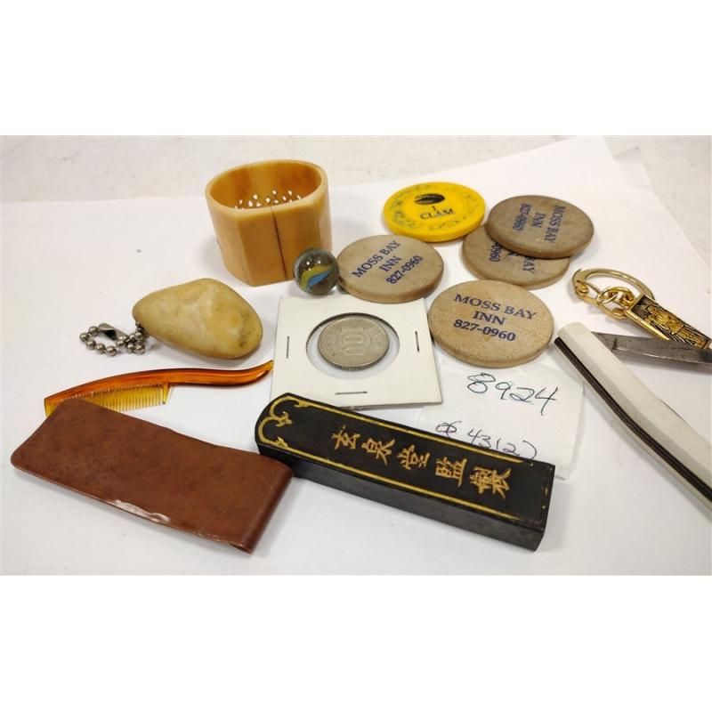 MEN'S COLLECTIBLES AND JEWELRY - SEE LIST