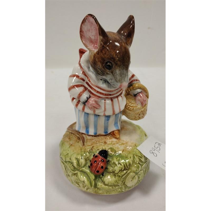 VINTAGE SCHMID BEATRIX POTTER MUSIC BOX