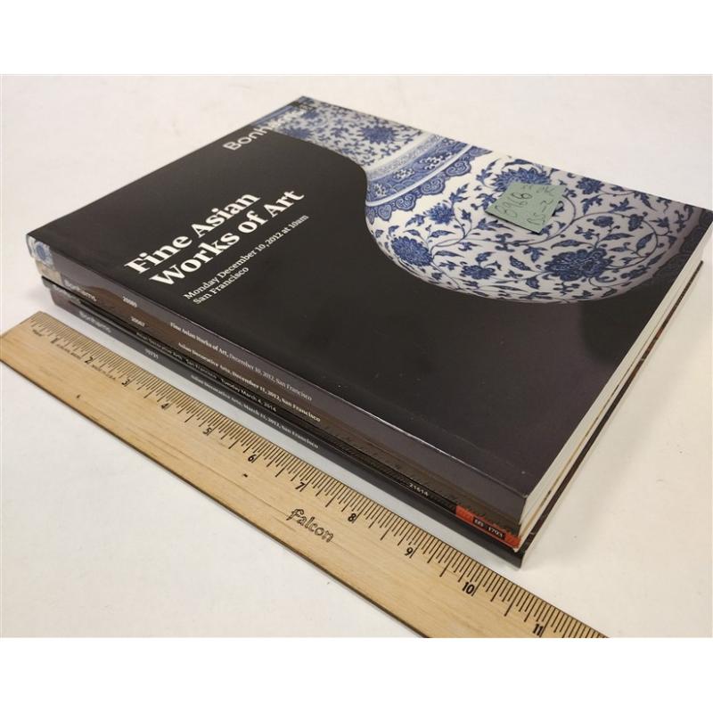 FOUR BONHAMS ASIAN WORKS OF ART AUCTION CATALOGS