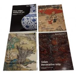 FOUR BONHAMS ASIAN WORKS OF ART AUCTION CATALOGS