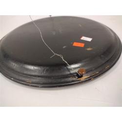 TOLE PAINTED WOOD PLATE DATED 1890