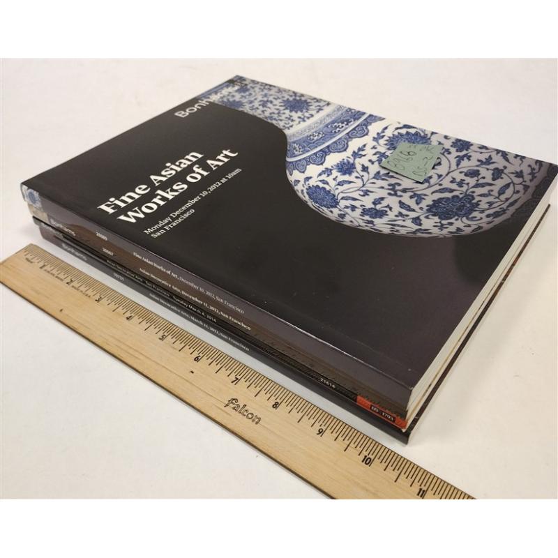 FOUR BONHAMS ASIAN WORKS OF ART AUCTION CATALOGS