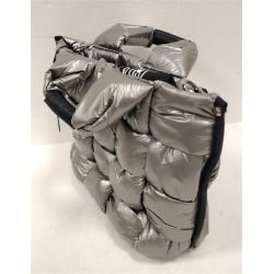 ROBERTA GANDOLFI ITALIAN PUFFY PURSE WITH CLOTH BAG