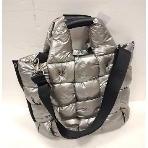 ROBERTA GANDOLFI ITALIAN PUFFY PURSE WITH CLOTH BAG