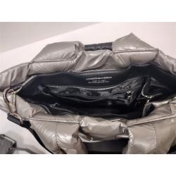 ROBERTA GANDOLFI ITALIAN PUFFY PURSE WITH CLOTH BAG