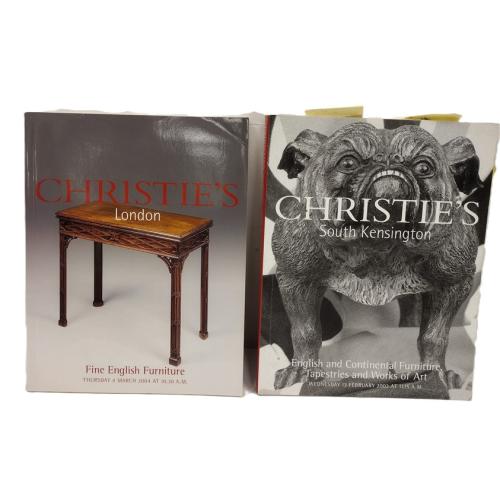 TWO CHRISTIES CATALOGS, BRITISH AUCTIONS
