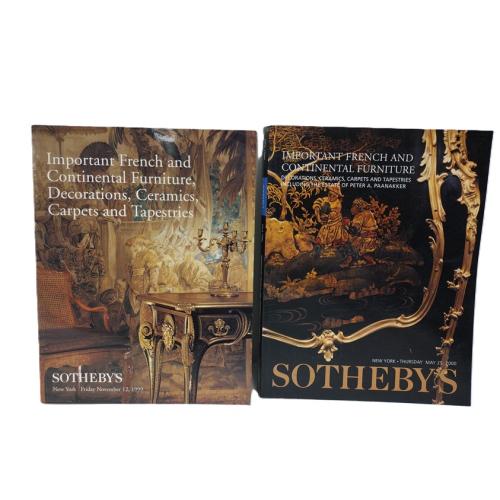 TWO SOTHEBY'S FRENCH THEME AUCTION CATALOGS
