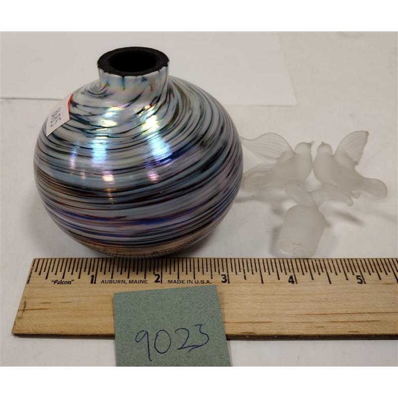 IRIDESCENT ART GLASS PERFUME