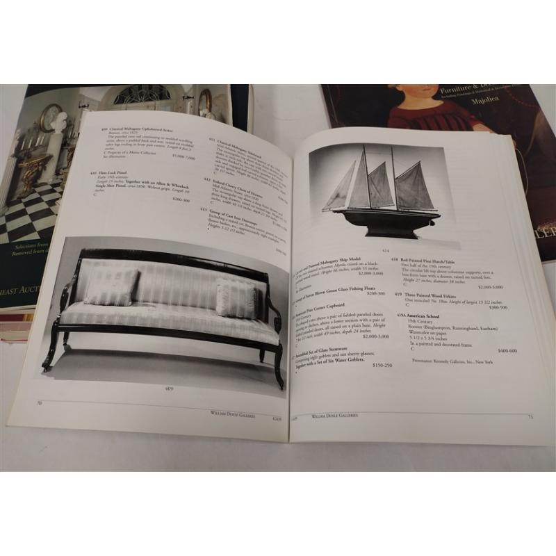 SEVEN AUCTION CATALOGS