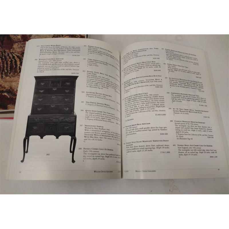 SEVEN AUCTION CATALOGS