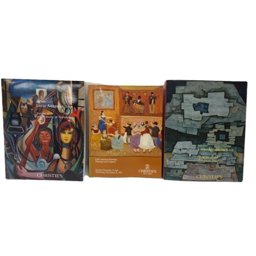 THREE CHRISTIE'S LATIN AMERICAN AUCTION CATALOGS